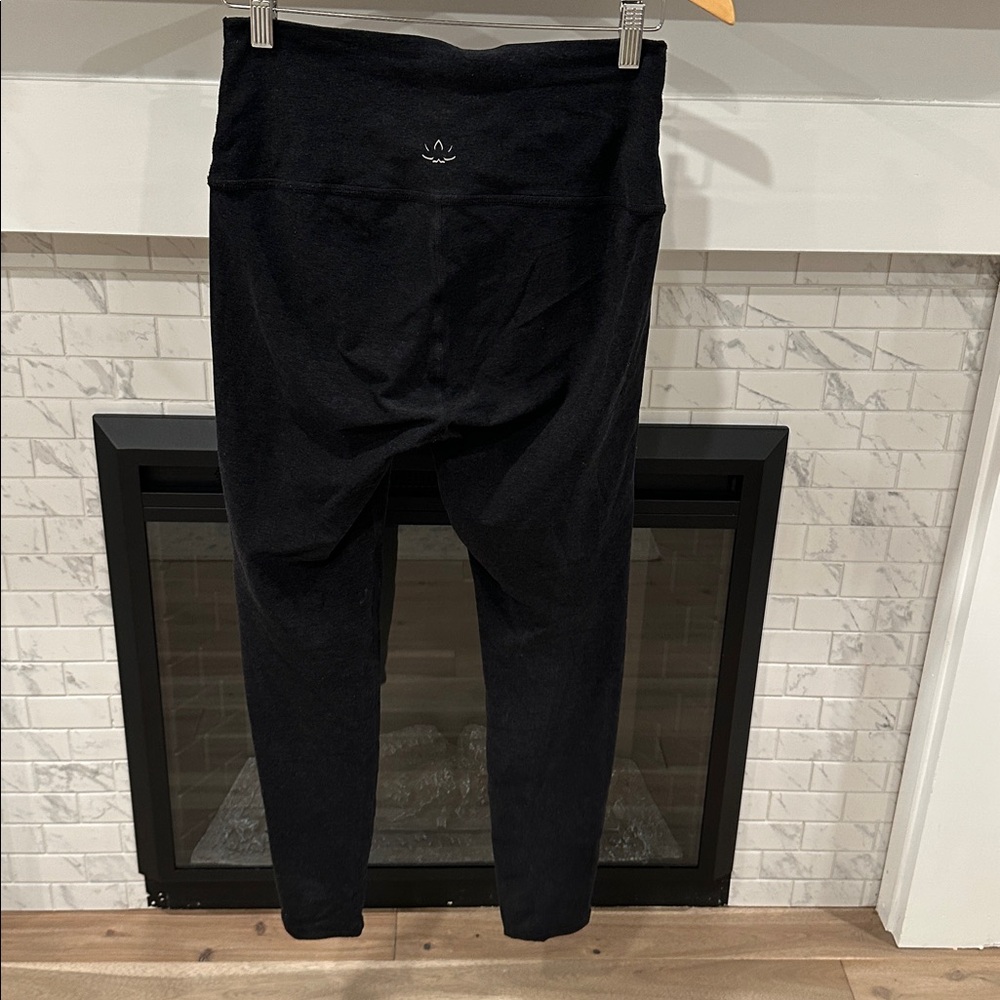 Beyond Yoga Black Leggings with Blue Stripes 2 for $20 - Picture 3 of 8